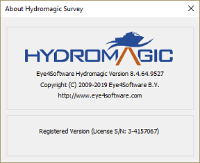 Hydromagic licensed with physical dongle
