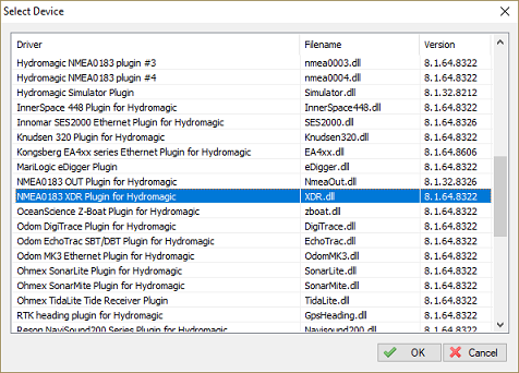 Load the Hydromagic XDR plugin