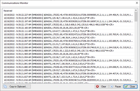 Monitor the Hydromagic NMEA0183 plugin