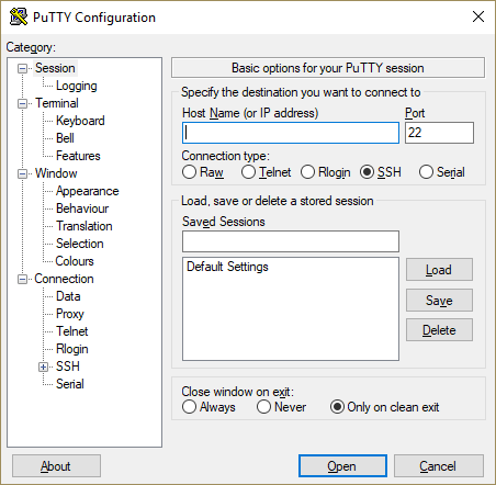 Logging incoming data using PuTTY