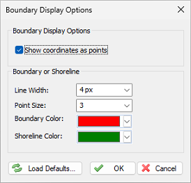 Change how boundaries are displayed