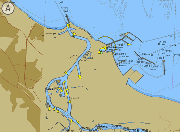 AIS equipped vessels will be shown as map overlay in Hydromagic