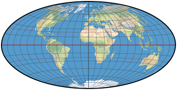 Hammer-Aitoff projection - Supported map projection methods Eye4Software Coordinate